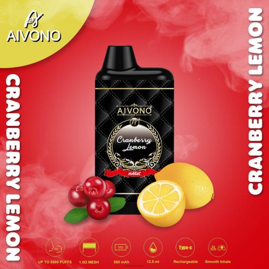 limón arándano Aivono AIM MAGIC cigarrillo de caja de 5800 bocas TRF489 | Aivono Vaper